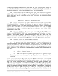 Form MGA-AL Master Guarantee Agreement (Agency - Long Term Credits), Page 24