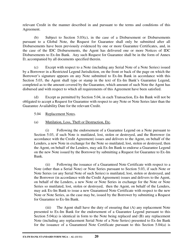 Form MGA-AL Master Guarantee Agreement (Agency - Long Term Credits), Page 25