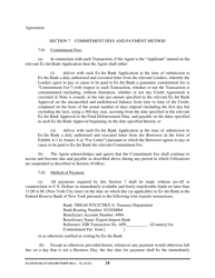 Form MGA-AL Master Guarantee Agreement (Agency - Long Term Credits), Page 29