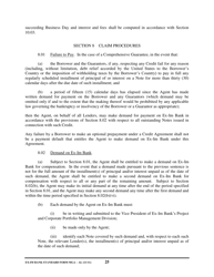 Form MGA-AL Master Guarantee Agreement (Agency - Long Term Credits), Page 30
