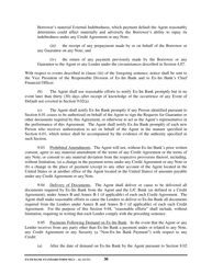 Form MGA-AL Master Guarantee Agreement (Agency - Long Term Credits), Page 35