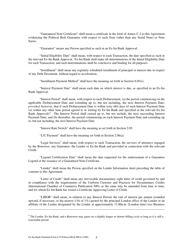 Form MGA-LP Master Guarantee Agreement (Long Term Political Risk Guarantees), Page 10