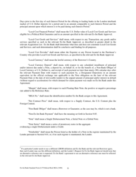 Form MGA-LP Master Guarantee Agreement (Long Term Political Risk Guarantees), Page 11