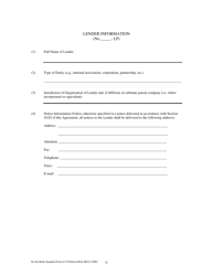 Form MGA-LP Master Guarantee Agreement (Long Term Political Risk Guarantees), Page 2