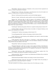 Form MGA-LP Master Guarantee Agreement (Long Term Political Risk Guarantees), Page 7