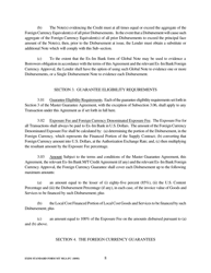Form MGA-MFC Master Guarantee Agreement Foreign Currency Supplement (Medium Term Credits-Electronic Compliance Program), Page 10