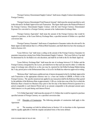 Form MGA-FF Master Guarantee Agreement - Finance Lease Foreign Currency Supplement (Medium Term Credits - Electronic Compliance Program), Page 8