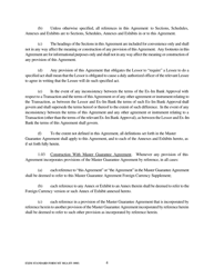 Form MGA-FF Master Guarantee Agreement - Finance Lease Foreign Currency Supplement (Medium Term Credits - Electronic Compliance Program), Page 9