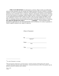 Form GUIDE-12-001 Specimen Note - Single Disbursement or Consolidation Note, Page 7