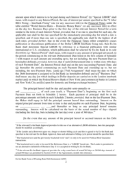 Form of Floating Rate Debt Instrument, Page 2