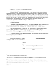 Form GUIDE-12-012 Specimen Debt Instrument - Multiple Disbursement Grid Debt Instrument (Russia, Ukraine, and Kazaksthan), Page 5