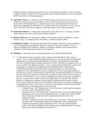 Attachment A Standard Questions for an International Section 214 Authorization Application, Page 2
