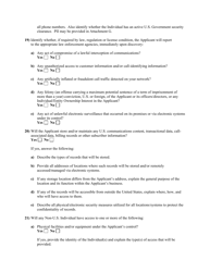 Attachment A Standard Questions for an International Section 214 Authorization Application, Page 8