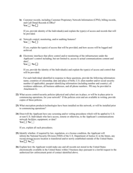 Attachment A Standard Questions for an International Section 214 Authorization Application, Page 9