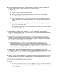 Attachment D Standard Questions for an Application for Assignment or Transfer of Control of a Submarine Cable Landing License, Page 11