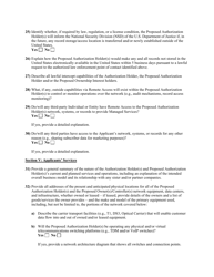 Attachment B Standard Questions for an Application for an Assignment or Transfer of Control of an International Section 214 Authorization, Page 10