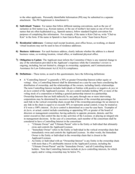 Attachment B Standard Questions for an Application for an Assignment or Transfer of Control of an International Section 214 Authorization, Page 2