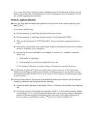 Attachment B Standard Questions for an Application for an Assignment or Transfer of Control of an International Section 214 Authorization, Page 7