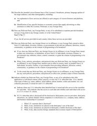 Attachment E Standard Questions for Section 310(B) Petition for Declaratory Ruling Involving a Broadcast Licensee, Page 13