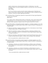 Attachment E Standard Questions for Section 310(B) Petition for Declaratory Ruling Involving a Broadcast Licensee, Page 8