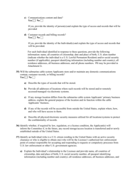 Attachment C Standard Questions for Submarine Cable Landing License Application, Page 10