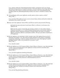 Attachment C Standard Questions for Submarine Cable Landing License Application, Page 6