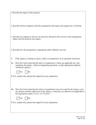 FLRA Form 202 Union Response to Agency Statement of Position on Petition for Review of Negotiability Issues for Use With Proposals, Page 5