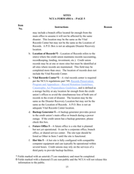 Instructions for NCUA Profile Form 4501A Credit Union Profile Form, Page 17