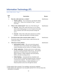 Instructions for NCUA Profile Form 4501A Credit Union Profile Form, Page 24