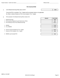 NCUA Form 5310 Corporate Credit Union Call Report Form, Page 23