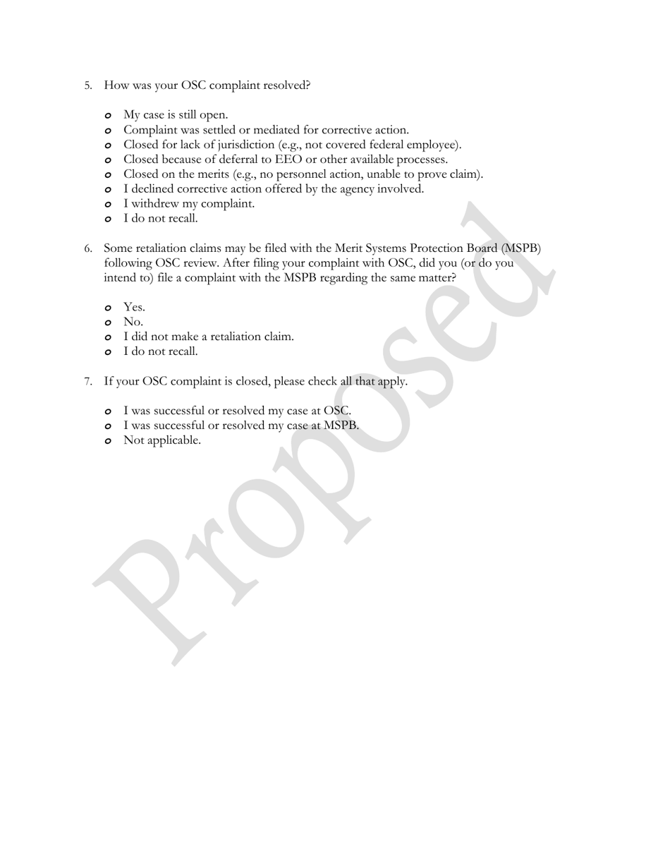 Annual PPP / Rdu Survey Questions, Page 3