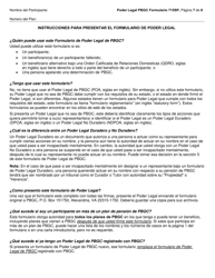 PBGC Formulario SP715 Poder Legal (Poa, Siglas En Ingles) (Spanish), Page 8