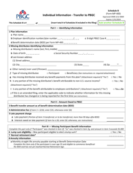 Form MP-400 Missing Participants Program Plan Information for Multiemployer Db Plans Insured by Pbgc, Page 3