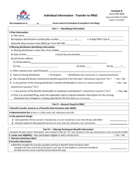 Form MP-400 Missing Participants Program Plan Information for Multiemployer Db Plans Insured by Pbgc, Page 4