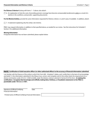 PBGC Form 600 Distress Termination Notice of Intent to Terminate, Page 4
