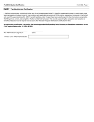 PBGC Form 600 Distress Termination Notice of Intent to Terminate, Page 8