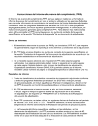 Formulario SF-PPR Informe De Avance Delcumplimiento (Spanish), Page 2