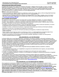Document preview: Formulario SSA-3288 Consentimiento Para La Divulgacion De La Informacion (Spanish)