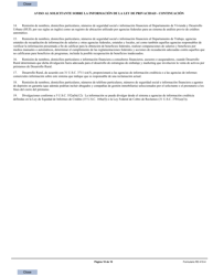 Formulario RD410-4 Solicitud De Asistencia Rural (Zona No Agricola) - Solicitud Uniforme Para Prestamo Residencial (Spanish), Page 10