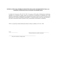 Formulario RD400-6 Declaracion De Cumplimiento (Spanish), Page 2