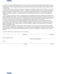Formulario RD400-1 Acuerdo De Igualdad De Oportunidades (Spanish), Page 2