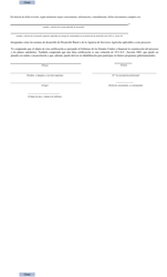 Formulario RD1924-25 Certificacion De Planos (Spanish), Page 2