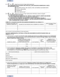 Formulario RD3550-21 Certificacion De Renovacion Del Pago De Subsidios (Spanish), Page 3