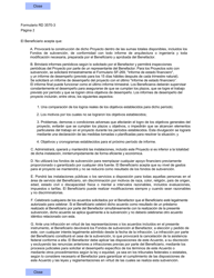 Formulario RD3570-3 Acuerdo De Subvencion Para Instalaciones Comunitarias (Spanish), Page 2