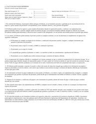 Formulario RD1944-14 Acuerdo De Asistencia De Pago/De Hipoteca Diferida (Spanish), Page 2