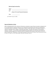 Certification Regarding Correspondent Accounts for Foreign Banks, Page 5