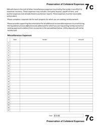 Care and Preservation of Collateral (CPC) Tabs, Page 13