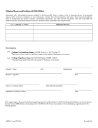 ADECA Form ENV-EA Environmental Assessment Form - Alabama, Page 5