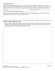 Form 102-4085 Request for Agricultural Preference Rights - Alaska, Page 2