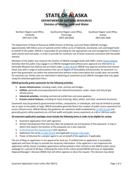 Form 102-112 Application for Easement - Alaska